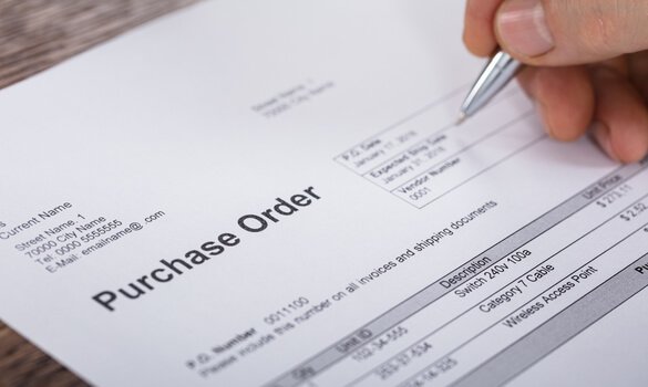 A Purchase Order From The Buyer