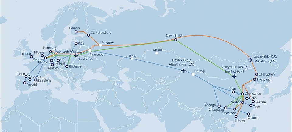 Railway Shipping from China to Europe