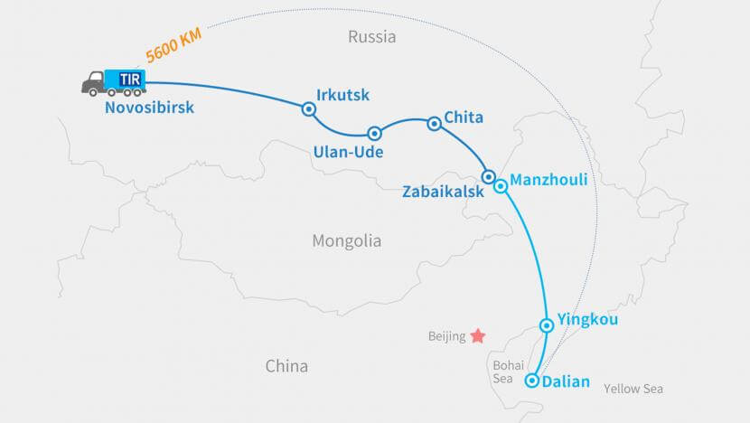 Railway Shipping from China to Russia