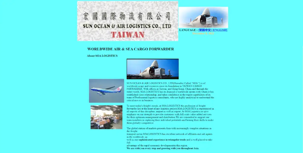 Sun Ocean & Air Logistics Co Ltd
