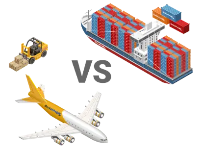 Air Freight vs Sea Freight