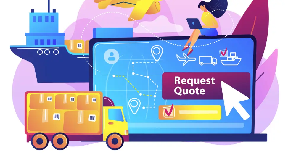 How to request a freight quote from a freight forwarder