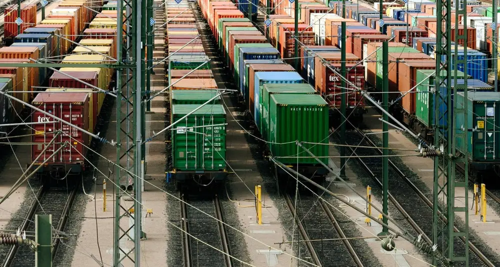 What factors did you consider when shipping by rail from China