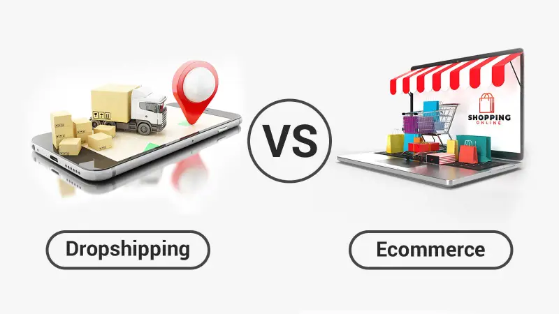 Dropshipping vs eCommerce